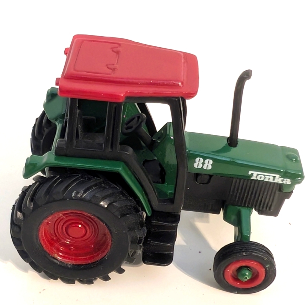 Vintage‎ 2000 Tinka Hasbro Farm Tractor Toy Green & Red
